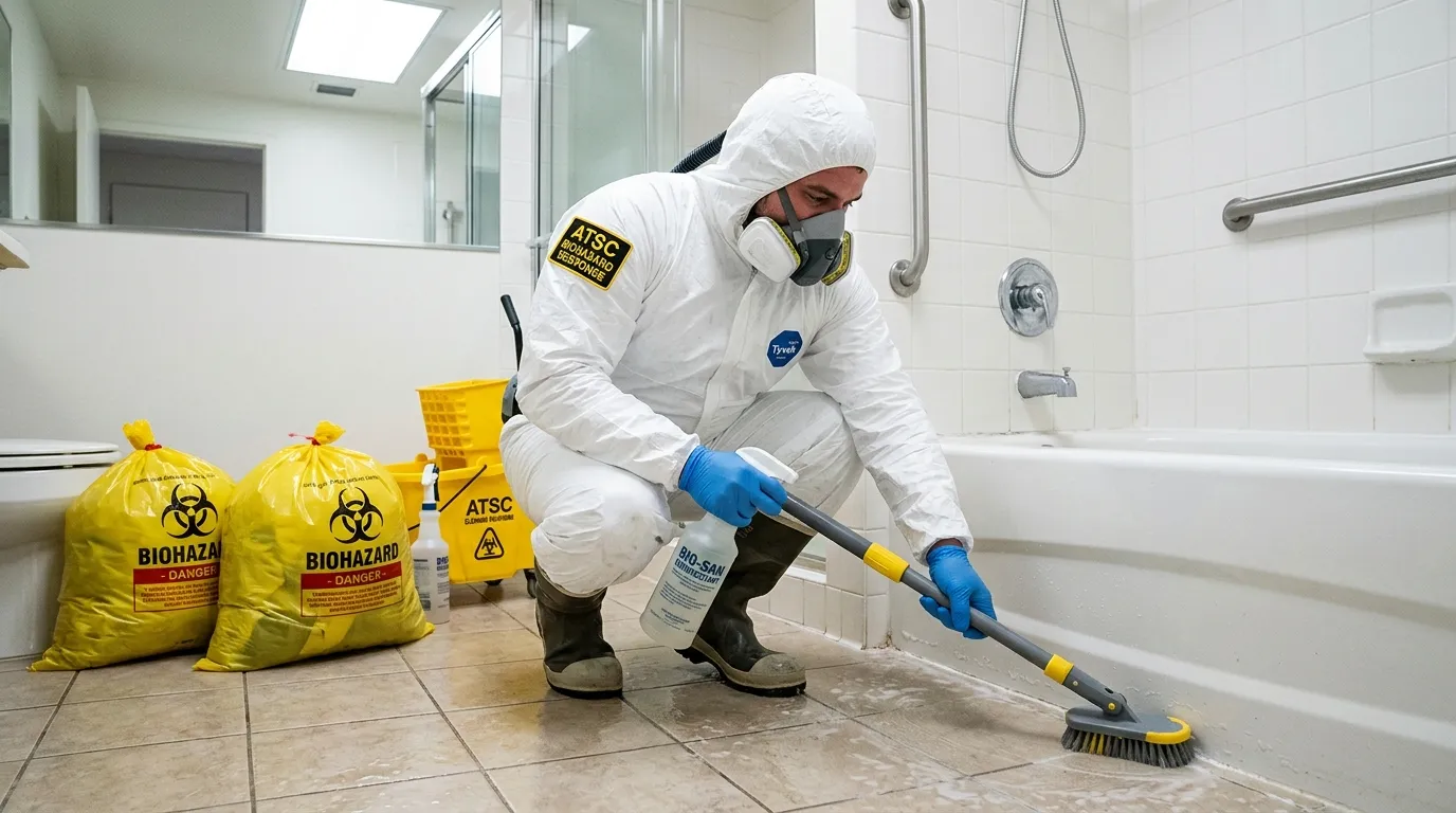 Decontamination equipment deployed for Blood Cleanup in Monroeville